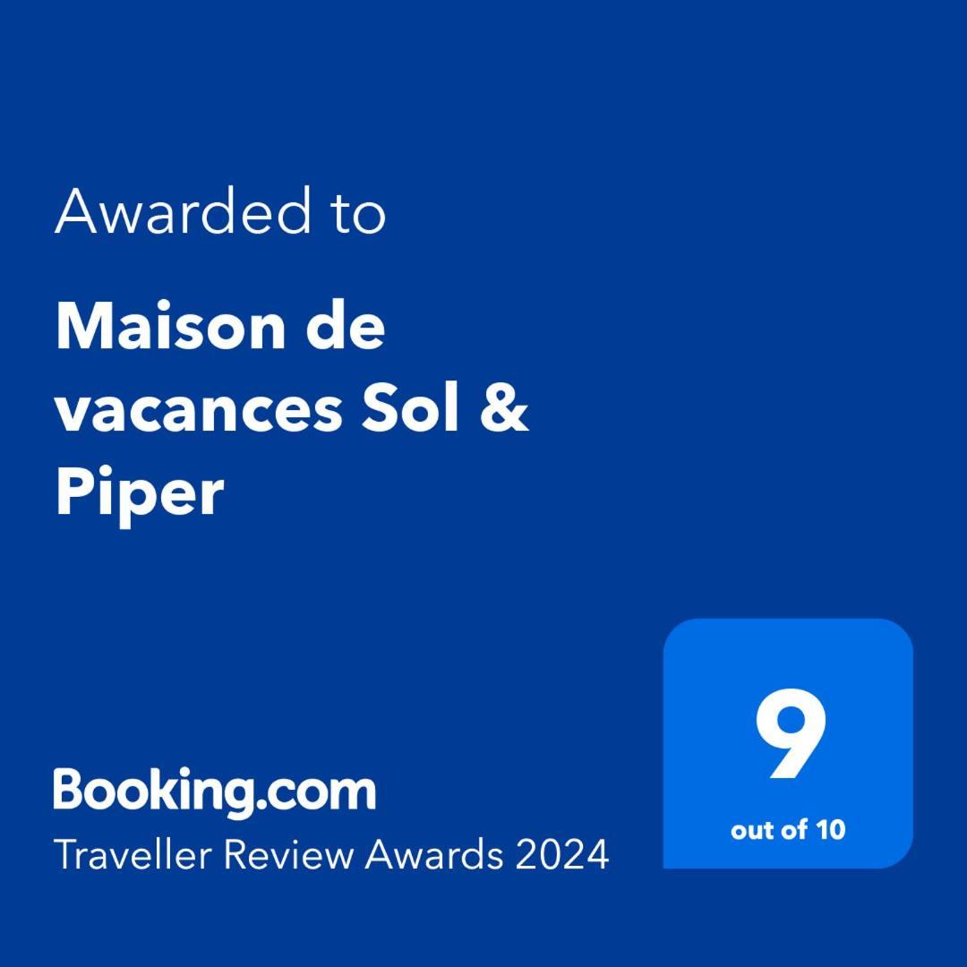 Maison De Vacances Sol & Piper Villa Gombergean Dış mekan fotoğraf